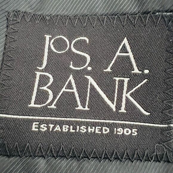 NWT Jos A Bank Black 100% Wool & Satin Trim Tuxedo Jacket Retail $475 ~ Mens 35R - Picture 8 of 10